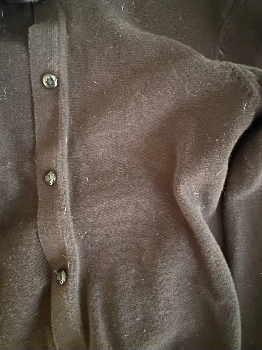 The Children's Place Black Button-Back Cardigan